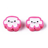 Handmade Polymer Clay Beads X-CLAY-N008-033E-2