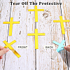 Acrylic Mirror Cake Toppers FIND-WH0152-206A-3