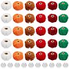 60Pcs 6 Colors Imitation Rabbit Hair European Beads FIND-PA0001-25-7