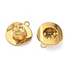 304 Stainless Steel Pendants X-STAS-P446-08G-2