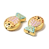 Baking Paint Glass Enamel Beads GLAA-B035-01A-3