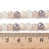 Electroplate & Gradient Color Glass Beads Strands LAMP-M023-03-02-2