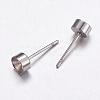 Non-Tarnish 304 Stainless Steel Stud Earring Findings STAS-K146-015-5mm-1