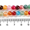 Natural Striped Agate/Banded Agate Beads Strands G-Z060-A01-A07-5