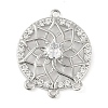 Brass Pave Clear Cubic Zirconia Chandelier Component Links KK-L219-23P-1