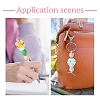 5Pcs 5 Colors Handmade Polymer Clay Beads CLAY-YW0002-69-6