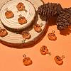 10Pcs Halloween Theme Transparent Resin Charms RESI-CJ0002-93-5