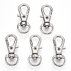 Alloy Swivel Lobster Claw Clasps X-FIND-T069-01A-P-4