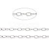 Tarnish Resistant 304 Stainless Steel Cable Chains CHS-C002-03P-04-4
