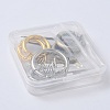 6Pcs 3 Colors Sword Alloy Shoe Charms HJEW-PH01900-5