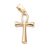 Ion Plating(IP) 304 Stainless Steel Pendants STAS-L216-41G-1
