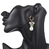 304 Stainless Steel Butterfly Hoop Earrings EJEW-JE06746-2