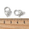Brass Lobster Claw Clasps KK-F893-11P-3