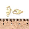 Brass Lobster Claw Clasps KK-B170-08G-3