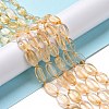 Heated Natural Citrine Beads Strands G-P478-02-2