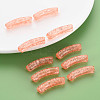 Transparent Crackle Acrylic Beads CACR-S009-001A-N52-6
