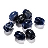 Natural & Synthetic Mixed Gemstone European Beads G-F580-M-2