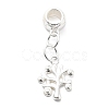 925 Sterling Silver European Beads STER-S009-01D-S-1