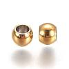 Ion Plating(IP) 304 Stainless Steel Spacer Beads STAS-L222-42B-G-2