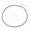 Waxed Cotton Cord Necklace Making X-MAK-S032-1.5mm-B02-2
