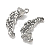 304 Stainless Steel Links Connector Charms X-STAS-I367-01P-2