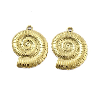 304 Stainless Steel Pendants STAS-D302-23F-G-1
