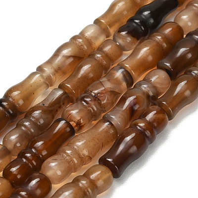 Natural Agate Beads Strands G-Z144-A02-01A-1