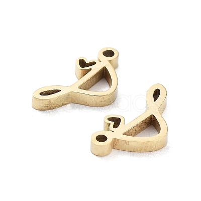 304 Stainless Steel Charms STAS-M327-02G-P-1