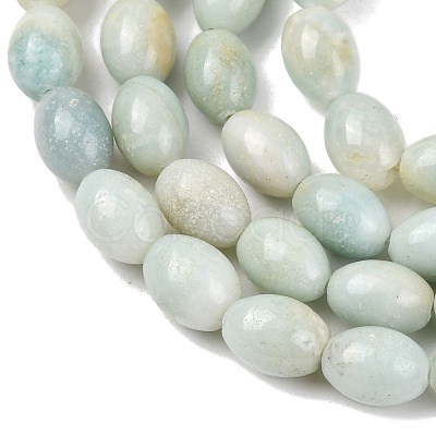Natural Flower Amazonite Beads Strands G-K362-I10-02-1