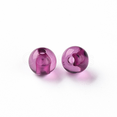 Transparent Acrylic Beads X-MACR-S370-A8mm-743-1