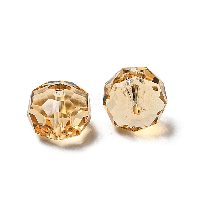 Transparent K9 Glass Beads GLAA-E048-01-09-1