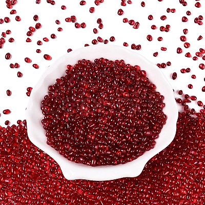 Transparent Electroplate Glass Beads EGLA-Q138-01M-1