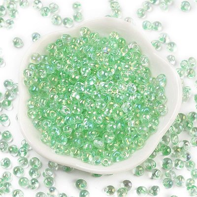6/0 Inside Colours Fringe Glass Seed Beads X1-SEED-A034-03A-1