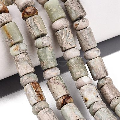 Natural Variscite Beads Strands G-Q616-09J-1
