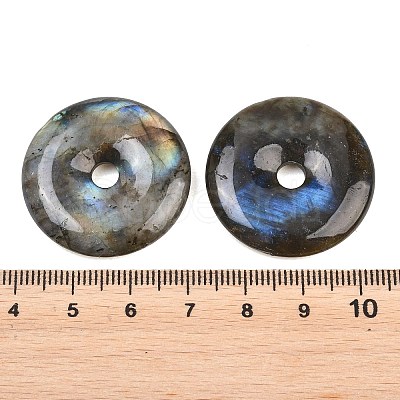 Natural Labradorite Pendants G-B196-01B-01-1