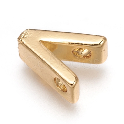 Brass Charms ZIRC-I037-01V-G-1
