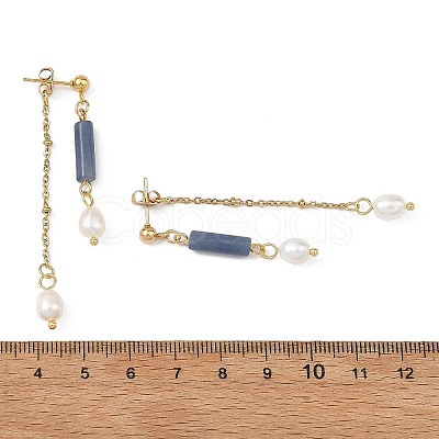 304 Stainless Steel Stud Earrings EJEW-JE07386-1