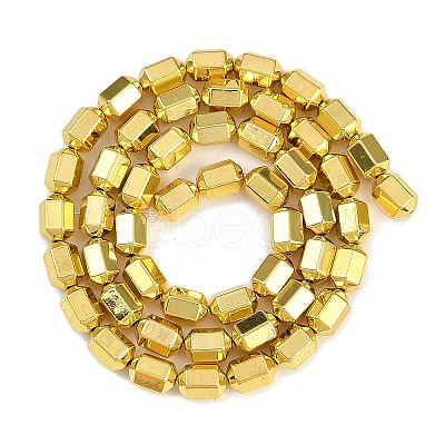Electroplated Synthetic Non-magnetic Hematite Beads Strands G-G174-C01-01-1