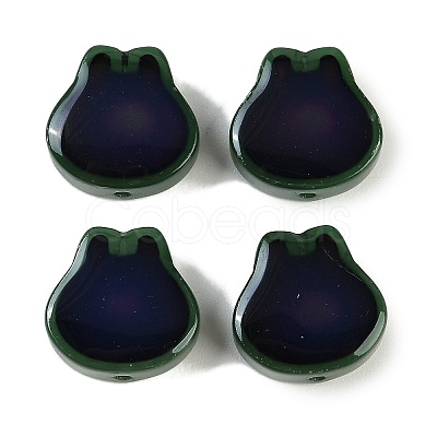Two Tone Glass Mood Beads GLAA-Z007-13D-1