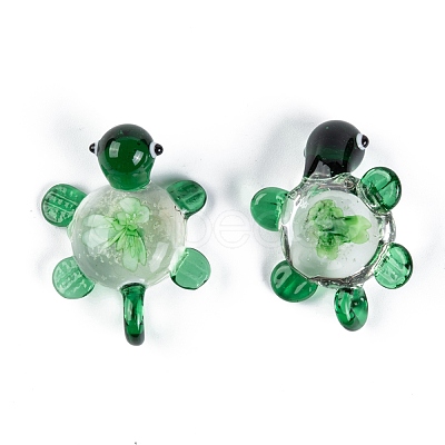 Handmade Lampwork Pendants LAMP-S078-B-1