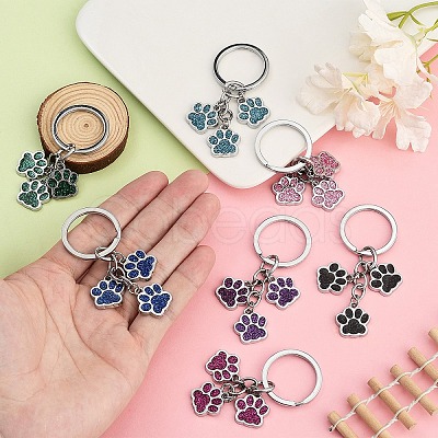 Alloy Enamel Keychain KEYC-YW00110-01-1