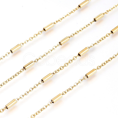 3.28 Feet Ion Plating(IP) 304 Stainless Steel Cable Chains X-CHS-D029-01G-1