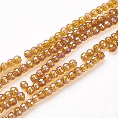 Glass Bead Strands GR10mm-13Y-AB-1