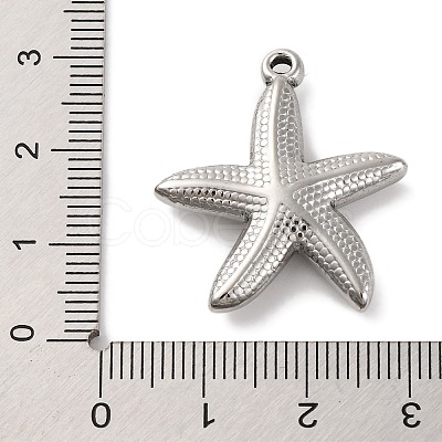 Anti-Tarnish 304 Stainless Steel Pendants STAS-D194-16S-1