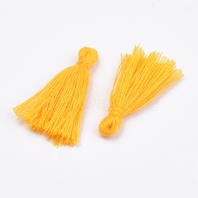 Handmade Polycotton(Polyester Cotton) Tassel Decorations OCOR-Q024-88-1