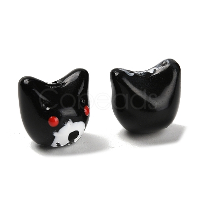 Baking Paint Glass Beads LAMP-I028-02A-1
