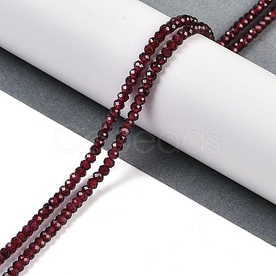 Natural Garnet Beads Strands G-H071-A02-01-1
