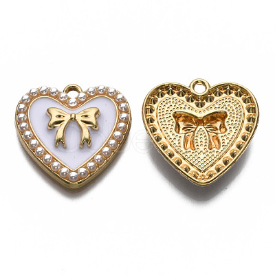 Alloy Enamel Pendants ENAM-T011-111B-NR-1