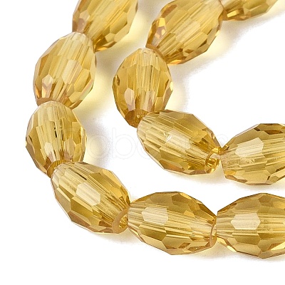 Transparent Glass Beads Strands GLAA-N071-01A-A08-1