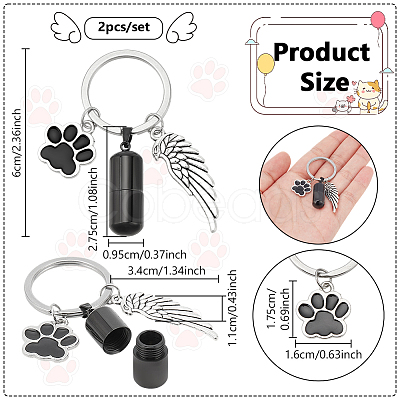 Alloy Enamel Keychain KEYC-NB00010-1